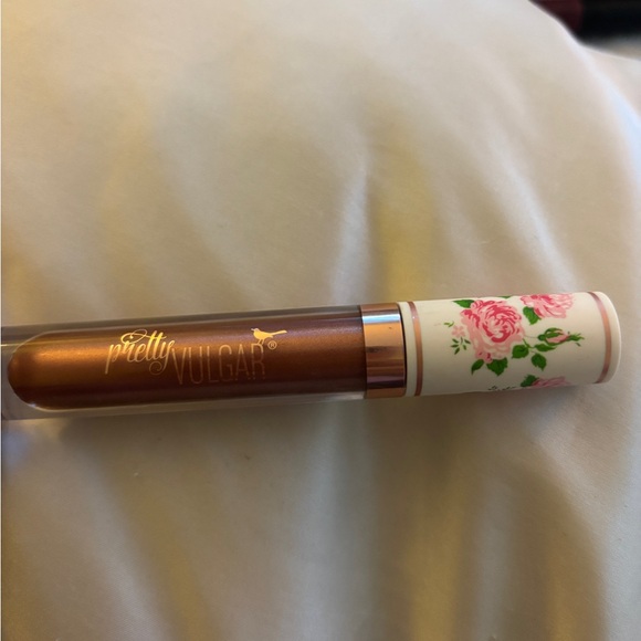 Pretty Vulgar My Lips Are Sealed Liquid Lipstick - Secretly Sabotage Nude - Picture 2 of 5